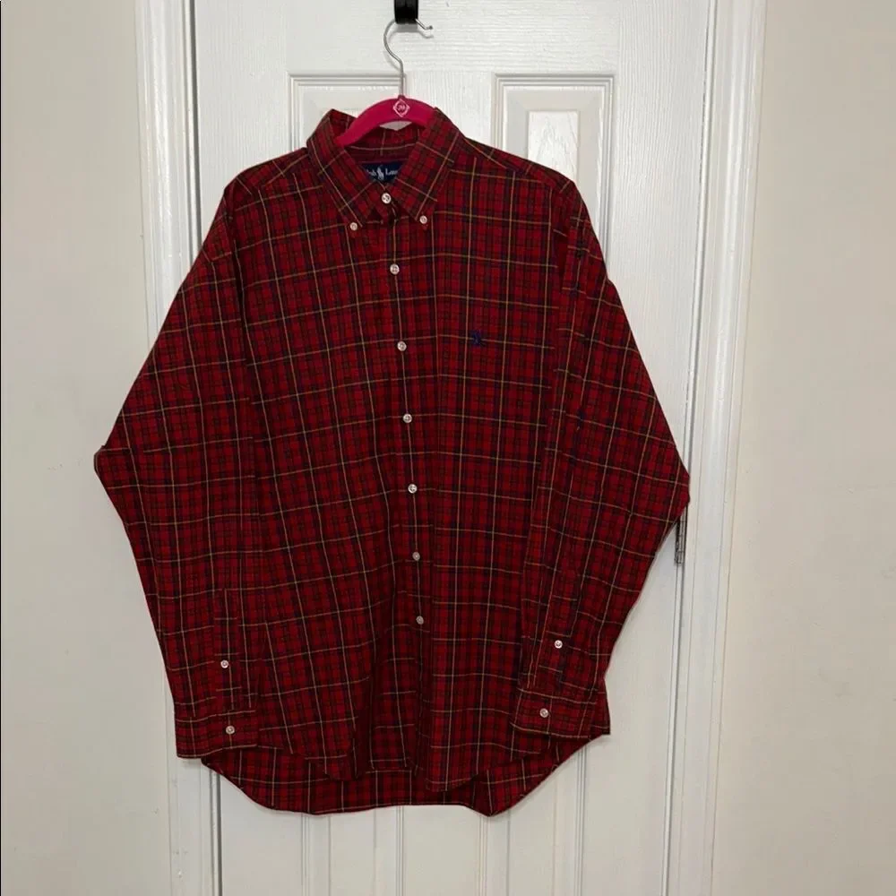 Polo Ralph Lauren Red Plaid Shirt